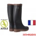 Теплые сапоги из каучука AIGLE Aiglentine