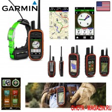Система слежения за собакой для охоты навигатор GARMIN Alpha 100 и ошейник TT15