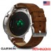 Часы для охоты с навигацией GARMIN Fenix Chronos (браслет из кожи)