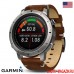 Часы для охоты с навигацией GARMIN Fenix Chronos (браслет из кожи)