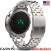 Тактические часы с навигацией GARMIN Fenix Chronos (металлический браслет)