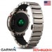 Часы с навигацией для активного отдыха GARMIN Fenix Chronos (титановый браслет)