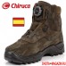 Камуфляжные ботинки для охоты CHIRUCA Labrador Camo (Boa - система без шнурков)