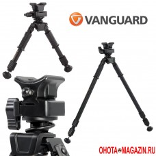 Сошки для оружия с установкой на планку Picatinny или на антабку VANGUARD Equalizer QS