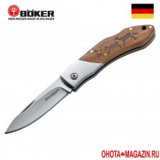 Нож складной с фиксатором BOKER Magnum Caveman Steel