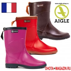 Каучуковые сапоги AIGLE Bison Lady