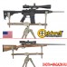 Сошка для стрельбы с упорами для приклада и цевья CALDWELL DeadShot FieldPod Max