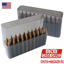 Коробка на 20 патронов для нарезного оружия MTM Slip Top Ammo Box Series