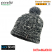 Водонепроницаемая шапка с помпоном DexShell Beanie Cable PomPom
