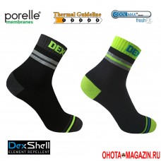 Велосипедные носки со светоотражающими полосами DexShell Pro Vis Cycling