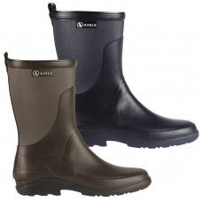 Короткие резиновые сапоги из каучука AIGLE Rboot Bottillon