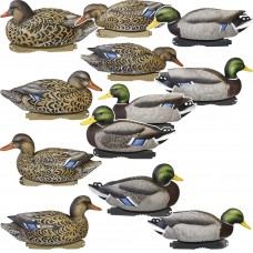 Плавающие чучела утки для охоты GreenHead Pro-Grade XD Series Mallards-Harvester (12 штук)