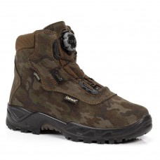 Камуфляжные ботинки для охоты CHIRUCA Labrador Camo (Boa - система без шнурков)