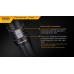 Мощный фонарь с аккумулятором и USB зарядкой Fenix PD40R