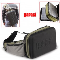 Пояс-сумка для рыбалки с коробками для приманок RAPALA Magnum Sling Bag