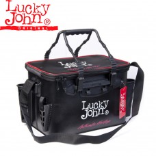 Сумка жесткая с держателем удилища Lucky John EVA