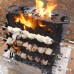 Мангал вертикальный МОТОР с уникальным дизайном конструкции