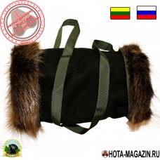 Муфта из шерсти с отделкой из меха бобра HuntLandia