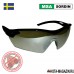 Очки для стрельбы MSA Sordin Racers Gold Mirror