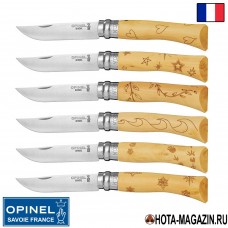 Набор ножей для коллекционера Opinel Nature (6 штук)