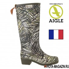 Женские сапоги из каучука AIGLE Miss Juliette Print