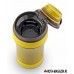 Термос-Кружка Thermos JND LMG цвет жёлтый с чёрной крышкой, 0.4 л